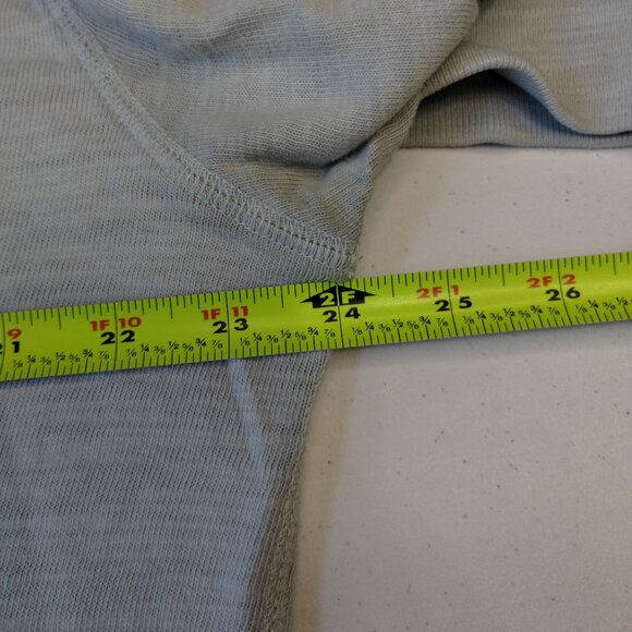 Faherty Malibu Slub Hoodie Blue Oasis Size XL - Picture 11 of 11